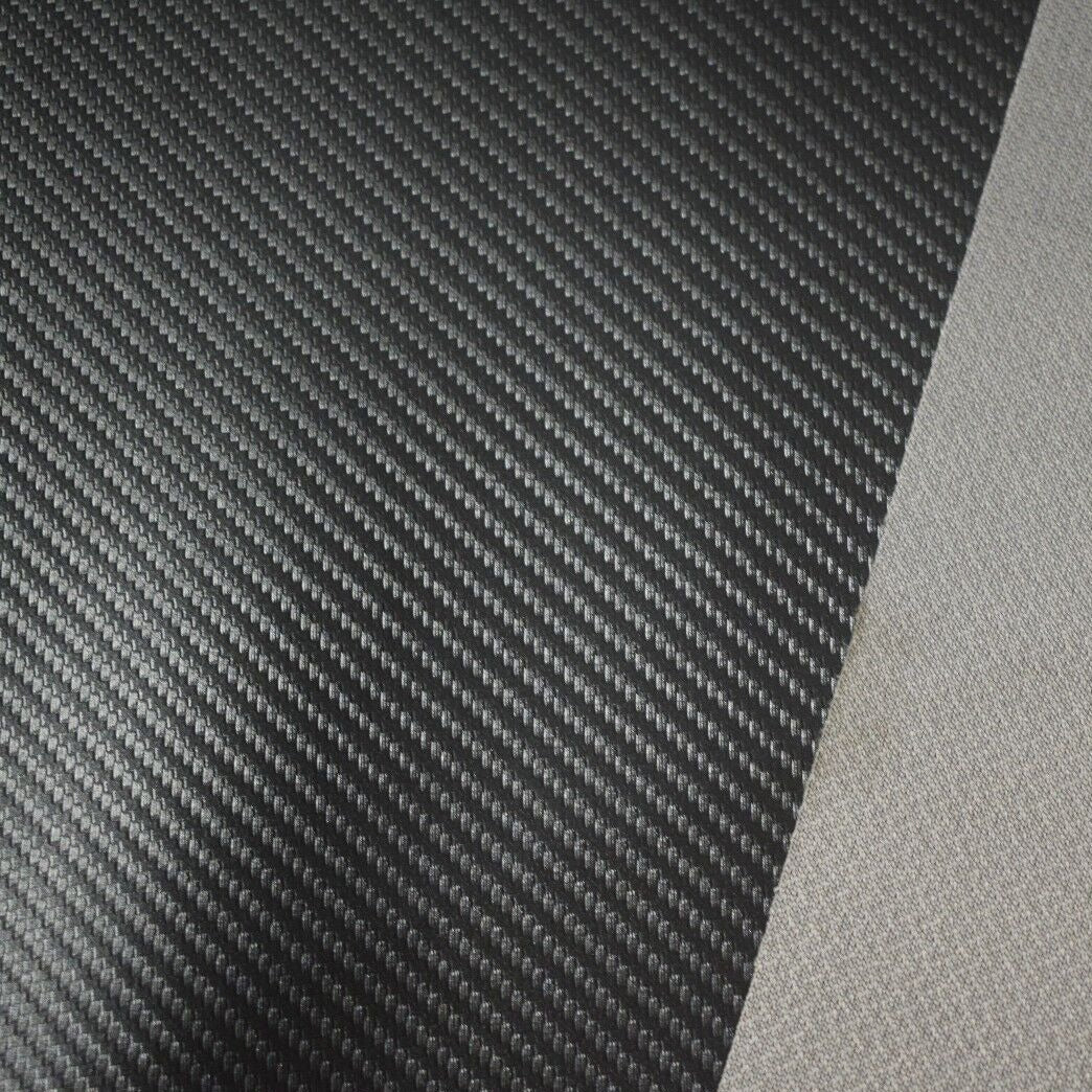 Charcoal Carbon Fiber Marine Vinyl Fabric / 50 Yards Roll